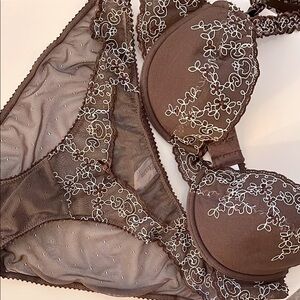 Etam French Bra and Bikini set, XS